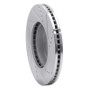 R1 15-19 Subaru Legacy Front Left Drilled & Slotted Silver Brake Rotor