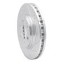 R1 06-09 Buick TERRAZA Front Right Drilled & Slotted Silver Brake Rotor