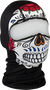 Balaclava Polyester Maerte Skull