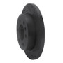 R1 19-25 Freightliner SprintER 1500 Rear Right Drilled & Slotted Black Brake Rotor