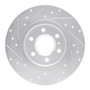 R1 06-06 Buick TERRAZA Rear Right Drilled & Slotted Silver Brake Rotor