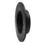 R1 90-94 Eagle TALON Rear Right Drilled & Slotted Black Brake Rotor