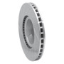 R1 10-12 Land Rover Range Rover Front Right Drilled & Slotted Silver Brake Rotor