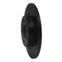 R1 03-11 Cadillac BLS (Mexico) Rear Right Drilled & Slotted Black Brake Rotor