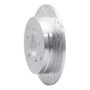 R1 06-09 Hyundai AZERA Rear Right Drilled & Slotted Silver Brake Rotor