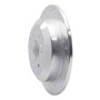 R1 09-10 Kia BORREGO Rear Left Drilled & Slotted Silver Brake Rotor