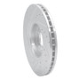 R1 03-11 Cadillac BLS (Mexico) Front Right Drilled & Slotted Silver Brake Rotor