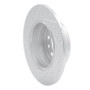 R1 97-08 Chevrolet ASTRA (Mexico) Rear Right Drilled & Slotted Silver Brake Rotor