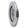 R1 17-22 Genesis G90 Front Right Drilled & Slotted Silver Brake Rotor