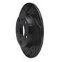 R1 02-08 Chevrolet Zafira (Mexico) Rear Left Drilled & Slotted Black Brake Rotor