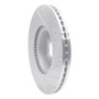 R1 07-09 Mercedes-Benz GL320 Front Left Drilled & Slotted Silver Brake Rotor