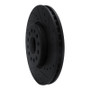 R1 17-25 Buick Enclave Front Right Drilled & Slotted Black Brake Rotor
