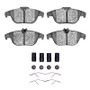 R1 09-15 Mercedes-Benz GLK280 (Mexico) Rear Euro Ceramic Pads & Hardware Kit