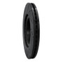 R1 12-20 Audi A7 Quattro Front Right Drilled & Slotted Black Brake Rotor