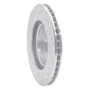 R1 04-09 Toyota Prius Front Right Drilled & Slotted Silver Brake Rotor