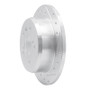 R1 02-08 Lexus ES330 Rear Right Drilled & Slotted Silver Brake Rotor