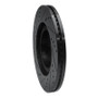 R1 07-15 Ford Edge Front Right Drilled & Slotted Black Brake Rotor