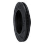 R1 96-98 Mazda MPV Front Left Drilled & Slotted Black Brake Rotor