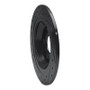 R1 15-23 Ford Mustang Rear Right Drilled & Slotted Black Brake Rotor