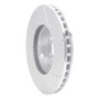 R1 15-23 Mercedes-Benz C300 Sedan Front Left Drilled & Slotted Silver Brake Rotor