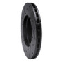 R1 12-18 Ford C-MAX Front Right Drilled & Slotted Black Brake Rotor