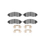 R1 16-22 Nissan NP300 Frontier (Mexico) Front Semi Met Pads & Hardware Kit