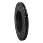 R1 84-87 Audi Coupe Front Right Drilled & Slotted Black Brake Rotor