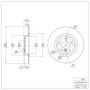 DFC 17-19 Jaguar XE Rear Brake Rotor