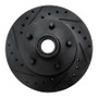 R1 95-97 Ford Ranger (USA/Canada) Front Left Drilled & Slotted Black Brake Rotor