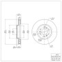 DFC 06-09 Buick Terraza Front Brake Rotor