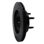 R1 93-94 Ford Explorer Front Right Drilled & Slotted Black Brake Rotor