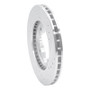 R1 90-97 Acura CL Front Left Drilled & Slotted Silver Brake Rotor