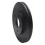 R1 94-01 Buick Regal Front Right Drilled & Slotted Black Brake Rotor