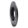 R1 94-99 Buick Regal Rear Right Drilled & Slotted Black Brake Rotor