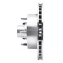 R1 94-03 Ford E-150 Econoline Front Left Drilled & Slotted Silver Brake Rotor