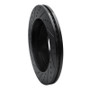 R1 08-12 Jeep J8 Front Right Drilled & Slotted Black Brake Rotor