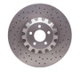 DFC 16-18 Ford Mustang Left Front Drilled Brake Rotor