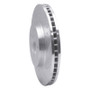 R1 02-17 Infiniti Q45 Front Right Drilled & Slotted Silver Brake Rotor