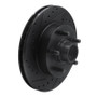 R1 88-91 Chevrolet C1500 Front Left Drilled & Slotted Black Brake Rotor