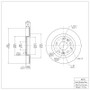 DFC 16-18 Mazda CX-3 Rear Brake Rotor