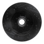 R1 71-95 Chevrolet C20 Pickup Front Right Drilled & Slotted Black Brake Rotor