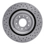DFC 00-06 Jaguar XKR Front Drilled Brake Rotor