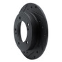 R1 83-98 Chevrolet Tracker Front Left Drilled & Slotted Black Brake Rotor