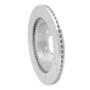 R1 93-97 Chevrolet Camaro Rear Right Drilled & Slotted Silver Brake Rotor