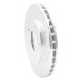 R1 88-96 Buick Regal Front Right Drilled & Slotted Silver Brake Rotor