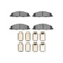 R1 09-18 Dodge Ram 4000 (Mexico) Rear Ceramic Pads & Hardware Kit