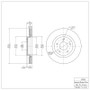DFC 07-15 Nissan X-Trail (Mexico) Front Brake Rotor