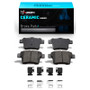 R1 05-09 Ford Mondeo (Mexico) Rear Ceramic Pads & Hardware Kit