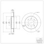 DFC 97-06 Hyundai Tiburon Rear Brake Rotor