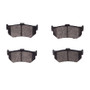 R1 84-94 Honda Prelude Rear R1 Optimum OE Brake Pads